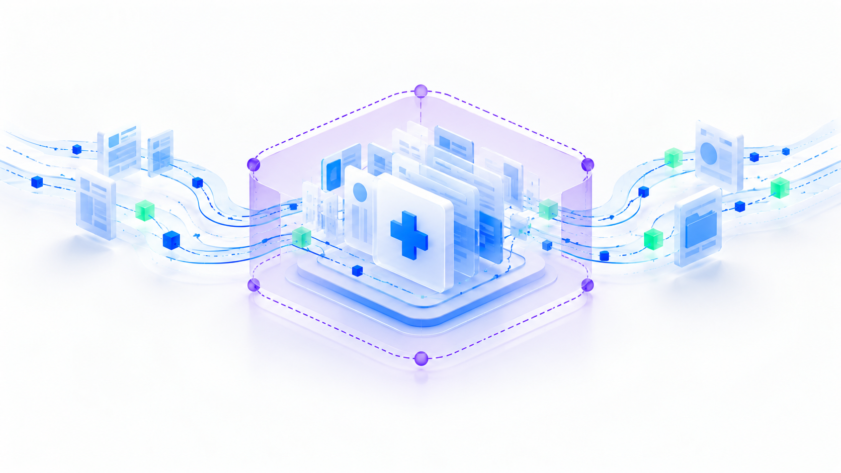Conceptual administrative data flows